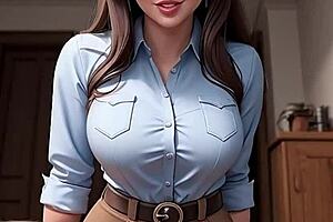 Naked ai girls in sexy video