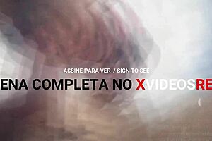 Marcos goiano bends over for joseph dotado's bareback creampie in the pool.