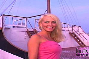 Smoking Hot Blonde With Big Tits Flashes Upskirt And Pees In Public