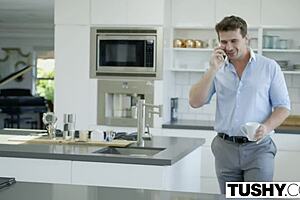 Small teen kacey jordan takes monster cock in ass