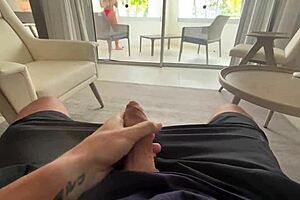 did you catch your roommate masturbating? i had to fuck her blonde ass in the dorm