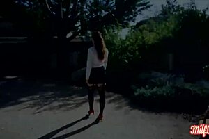 Hey, Kira the naughty 32-year-old nurse is getting playful in lingerie