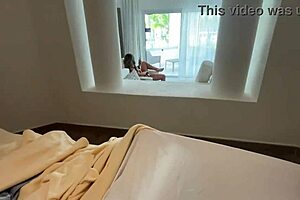 did you catch your roommate masturbating? i had to fuck her blonde ass in the dorm