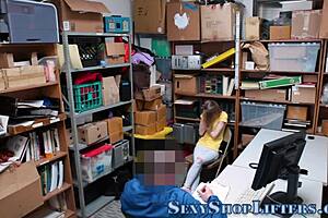 Real delinquent teen 18+ caught and railed hard by dominant guy.