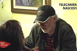 hey, miss mina in an erotic italian casting interview on the bed for some sexy fun