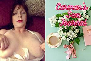 Granny Bambi feels intense orgasms from licking and dick