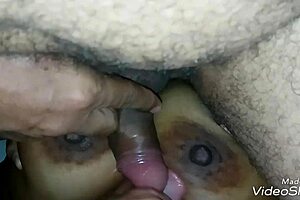 You naughty couple, what are you up to in this amateur video?