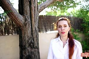 Hey, Kira the naughty 32-year-old nurse is getting playful in lingerie