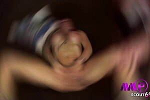 deutsche rothaarige milf julia gets banged by young guys in an amateur gangbang with huge cocks