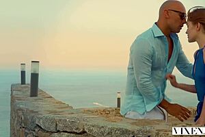 vixen rides cock like a beautiful redhead goddess