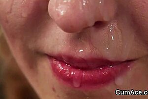 i got jizz all over my face suckin that cum