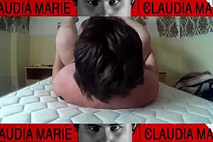 i shoved panties deep into the fat woman's pussy until she moaned like a bitch