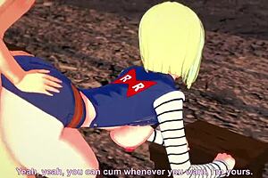 android 18, you sucking cock and getting fucked?