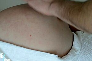 Vacuum Massage For Hot Booty Ass European Amateur Babe Fetish