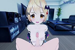 Yozora Mel And Uruha Rushia In Intense Hololive Vtuber Pov Hentai