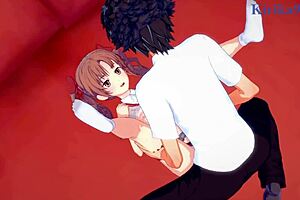 Mikoto Misaka and Kuroko Shirai intense sex!