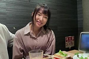 Asian babe rides big cock in homemade doggystyle and cowgirl