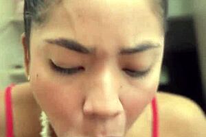 pov blowjob with a huge throbbing cock in my mouth -amateur couple- nysde