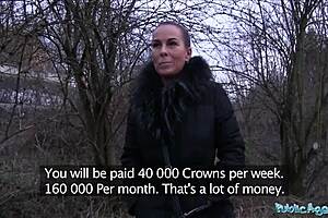 Public Agent Alicia Wild in Outdoor Encounter