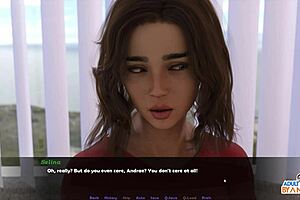 Ella got licked while on the phone! So provocative!