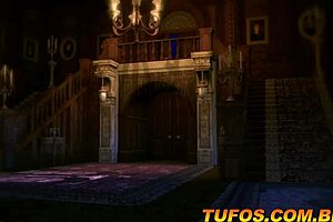 Two hot virgins deliver blowjob to servant in Cinderella parody