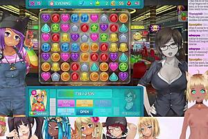 vtuber lewdneko plays huniepop 2 double date part 6