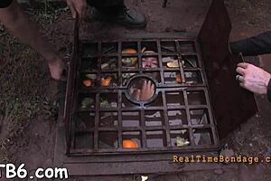 Rough blowjob and fucking with oral cock sucking in hardcore BDSM.