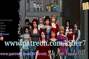 Redhead Milf Gets Ass Fucked in Cartoon Family