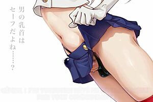 Shimakaze’s hentai tale: dominating as a femdom with anal and feet play. She’ll make you her slave!