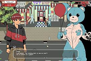 step sister touches cock for the first time in taboo hentai game