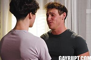 Stepbro Cristiano says, 'Kyle Fletcher, let's unleash that big cock in doggystyle hardcore.'