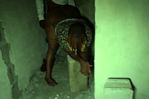 My horny stepmom sucking cock outdoor pov