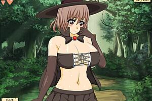 witch girl gives titfuck in english version bonus scene