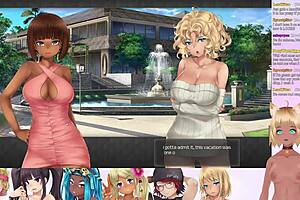 vtuber lewdneko plays huniepop 2 double date part 6