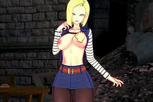 android 18, you sucking cock and getting fucked?