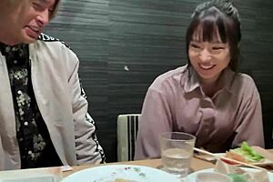 Asian babe rides big cock in homemade doggystyle and cowgirl