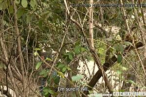 Slutty Teen Sucks Stranger's Cock On Street