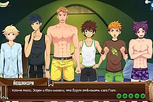 Game Friends Camp Episode 19: Night Swimming With Russian Voice Acting