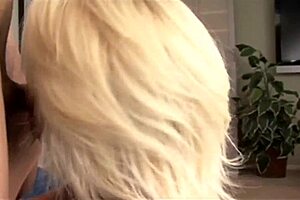 Blonde milf summer opens her huge ass for big interracial cock in high definition