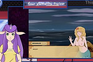 Avatar the last airbender four elements trainer part 32 😏