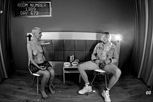 Secret experiment with farting and enema fetish