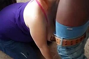 Hot Wife's Intense Throatfucking Ecstasy With BBC Part 2