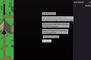 A mature milf works as border guard after war, in anime hentai with big tits and ass