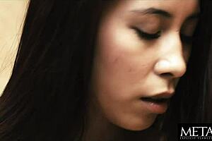 Watch this hot sexy Asian babe finger herself to wild orgasm!