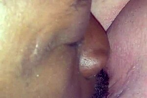 he licked her pussy like it was his last meal, the milf moaning loudly.