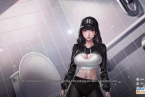 My naughty nurse Yui gives a surprise handjob at the festival