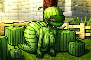 i'm the warden in hornycraft, craving steve's big cock fucking me