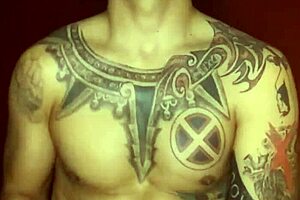 Joker Cosplay Solo Masturbation Fun