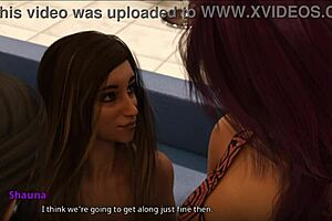 Wvm 118 Encounters A Cartoon Princess In Erotic Anime Scene