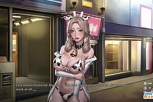 My naughty nurse Yui gives a surprise handjob at the festival